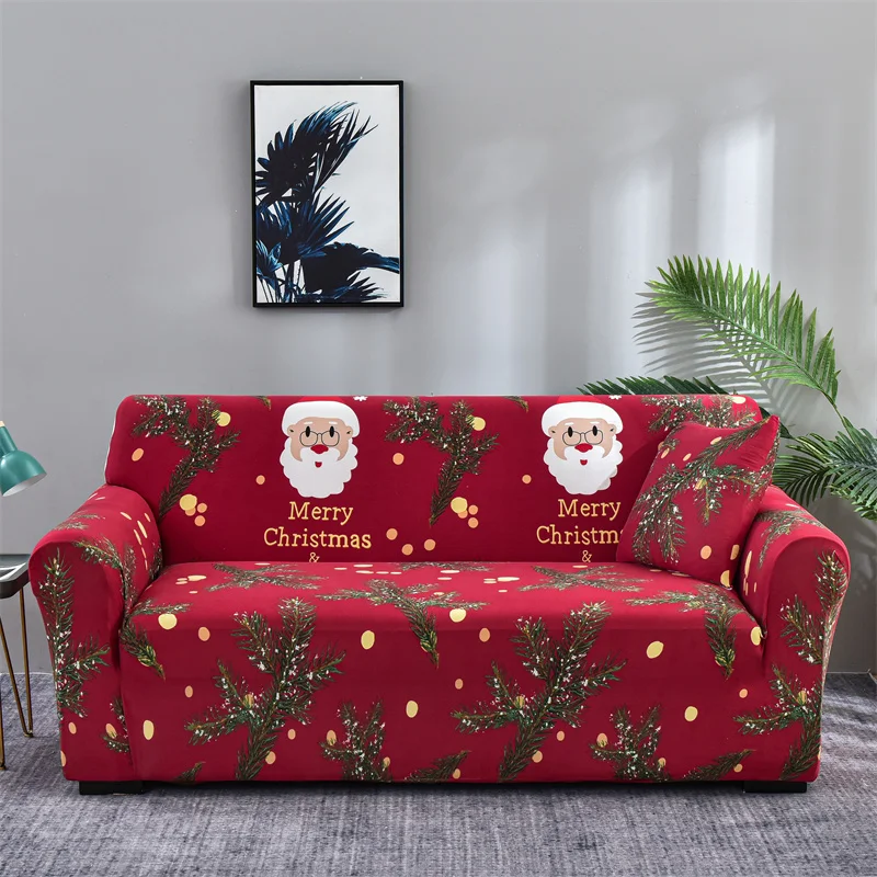 Vianočný darček dekorácie gauč kryt gauči pokrytie časti gauč slipcover úsek tvaru L pohovka, kreslo, pohovka, elastický materiál 5