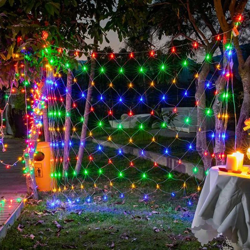 Čistý Oka LED Reťazec svetlo Udalosti Strán, Svadby, Vianočné Dekorácie Domov Záhrada, Vonkajšie Nepremokavé Rozprávkových svetiel 4